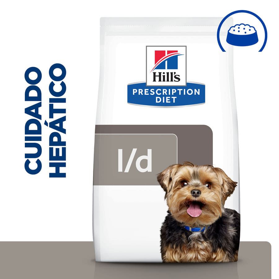 10 kg Hill's Prescription Diet l/d Liver Care ra&ccedil;&atilde;o para c&atilde;es, , large Imagem n&uacute;mero 2